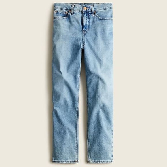 J. Crew Tall high-rise '90s classic straight jean in Scuttle wash - Picture 1 of 1
